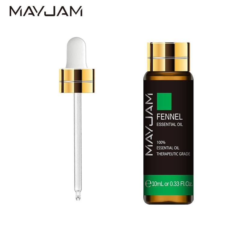 MAYJAM 10ML Aromatic Diffuser Essential Oil Lavender Vanilla Myrrh Fragrance Oil For Soaps Candle Making Massage Humidifiers
