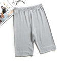Women&#39;s Cycling Shorts Thin Fitness Casual High Waist Biker Short Summer Slim Knee-Length Bottoms Breathable Shorts Streetwear