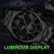 Fashion Mens Sports Watches Luxury Stainless Steel Quartz Wrist Watch Calendar Luminous Clock Men Business Casual часы мужские