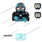 XP193 D009 WM718 Mark suit Disney anime movie figurine dolls mini plastic action toy figures Assemble blocks Christmas gifts