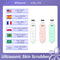 ANLAN Ultrasonic Skin Scrubber Deep Face Cleaning Machine Peeling Shovel Facial Pore Cleaner Face Skin Scrubber Lift Machine