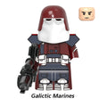 DISNEY ARC Clone Troopers Building Blocks LUKE Skywalker Mandalorians Boba Fett Palpatine Yoda R2D2 Bricks Action Figures Toys