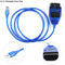 Blue VAG-COM 409.1 Vag Com 409Com Vag 409.1 Kkl OBD2 USB Diagnostic Cable Scanner Interface For VW Audi Seat Volkswagen