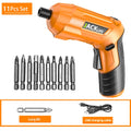 Electric Screwdriver Battery Rechargeable Cordless Screwdriver Powerful Impact Wireless Screwdriver Drill Electric Screw Driver