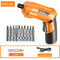 Electric Screwdriver Battery Rechargeable Cordless Screwdriver Powerful Impact Wireless Screwdriver Drill Electric Screw Driver