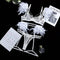 MIRABELLE Feathers Lingerie Set Woman 3 Pieces Delicate Underwear Sexy Transparent Lace Bra Set with Chain Luxury Erotic Sets