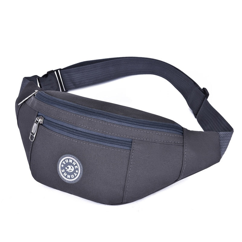 Waterproof Man Waist Bag Fanny Pack Fashion Chest Pack Outdoor Sports Crossbody Bag Casual Travel Male Belt Bag Hip Waist Packs