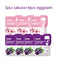 LAIKOU 7pcs Japan Sakura Mud Face Mask Cleansing Whitening Moisturizing Oil-Control Anti-Aging Clay Mask Packs Facial Skin Care