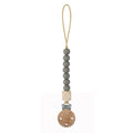 Pacifier Clips Chain Silicone Beads BPA Free DIY Dummy Clip Holder Soother Chains Baby Teething Toys Chew Gifts