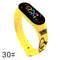 Pokemon Strap LED Electronic Watch Fashion Colorful Bracelet Touch Waterproof Anime Character Pikachu Educational Children&#39;s