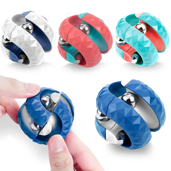 Adults Decompression Toy Children Autism Orbit Ball Cube Anti Stress Sensory Toys Fidget Toys For Kids Fidget Spinner For Boys