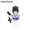 Naruto Sasuke Kakashi Akatsuki bricks Building Blocks Anime cartoon Mini Action Figures Heads Assembly Toys kids Christma Gifts