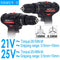 Electric Cordless Screwdriver Impact Drill 3 Functions Wireless  Mini Lithium Battery Charging Hand Drill 21V 25V