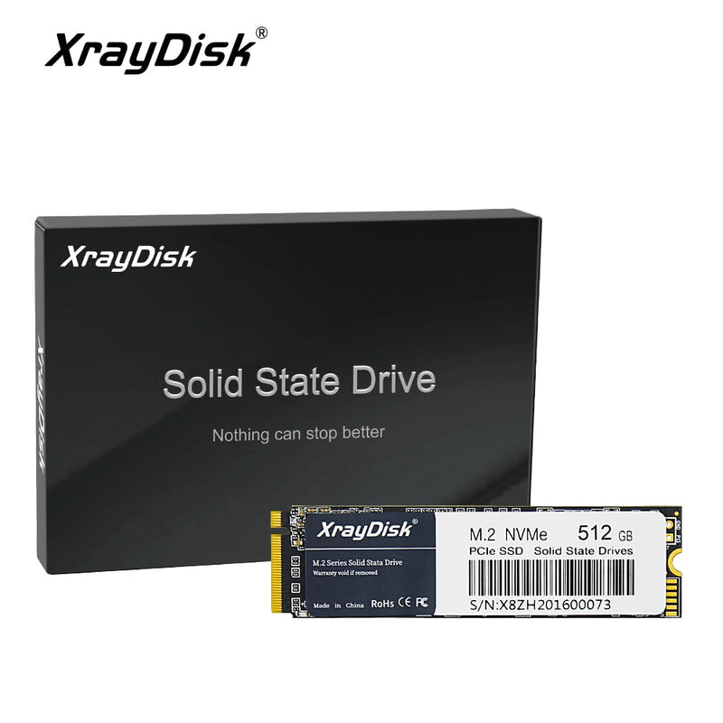 XrayDisk M.2 SSD M2 256gb PCIe NVME 128GB 512GB 1TB  Solid State Drive 2280 Internal Hard Disk HDD for Laptop Desktop