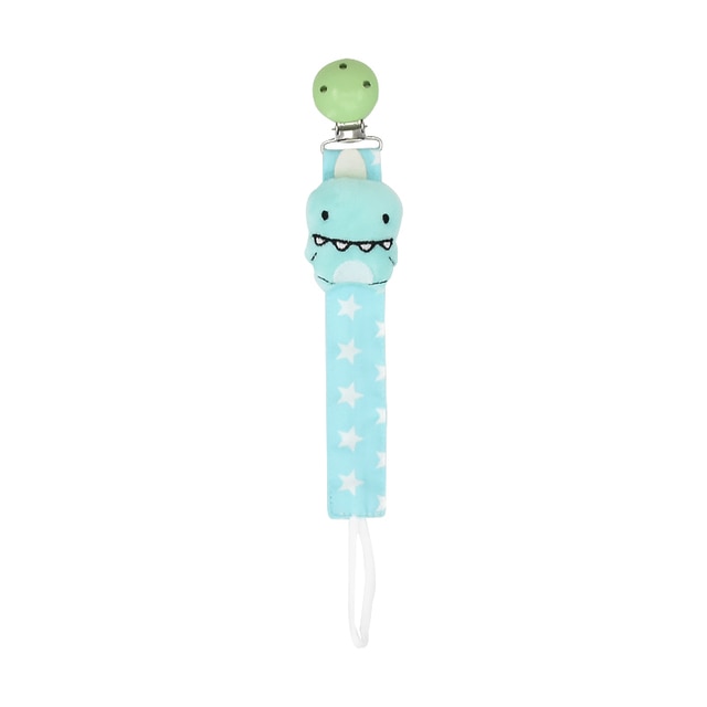 2021New Baby Pacifier Clip Newborn Linen Cotton Animal Wooden Pacifier Chain Nipple Soother Dummy Eco-friendly Material Holder