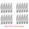 20-100pcs Carbon Steel Surgical Blades for DIY Cutting Phone Repair Carving Animal Eyebrow Grooming Maintenance Scalpel Knife