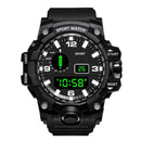 Brand Black Digital Watch for Men Women Sports Waterproof Outdoor Chronograph Hand Clock G Infantry Shock Student Wristwatch