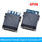 10PCS USB 3.1 Type-C Connector 12 24 Pins Female/Male Socket Receptacle Adapter to Solder Wire &amp; Cable 24 Pins Support PCB Board