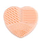 Makeup Brush Cleaner Washing Brush Pad Cleaning Mat Cosmetic Brush Cleaner Universal Make up Tool Scrubber Box