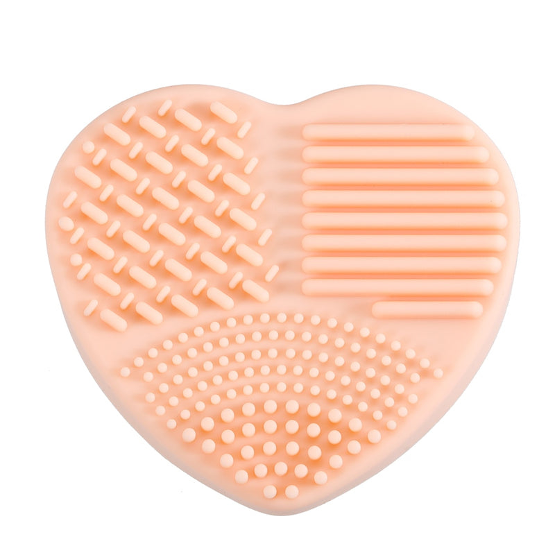 Makeup Brush Cleaner Washing Brush Pad Cleaning Mat Cosmetic Brush Cleaner Universal Make up Tool Scrubber Box
