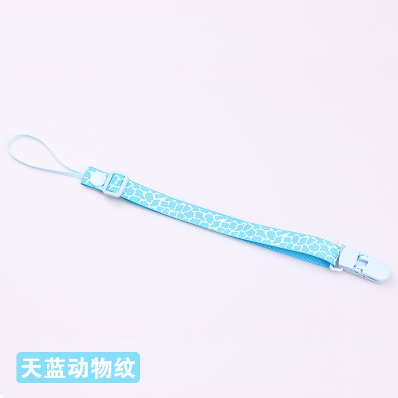 1pcs Comfortable Material Pacifier Cute Baby Clips Chain Dummy Clip Holder Nipples Children Cartoon Pacifier Clip Soother Holder