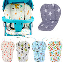 Baby Kids Highchair Cushion Pad Mat Booster Seats Cushion Pad Mat Feeding Chair Cushi on Pad Stroller Cushion Mat Cotton Fabric