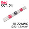 5/10/20/30/50pcs Solder Seal Wire Connectors 3:1 Heat Shrink Insulated Electrical Wire Terminals Butt Splice Waterproof