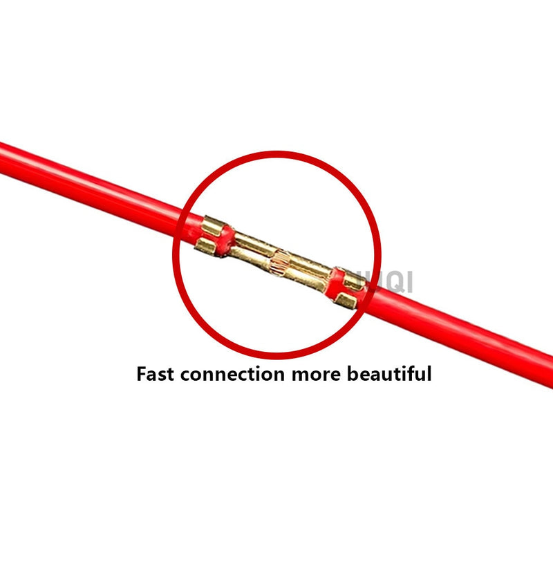 453 /453C U-shaped terminal tab cold inserts terminal wire connector terminales electricos small teeth terminal 0.3-4.0mm²