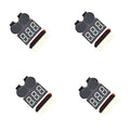 1pcs or 4pcs Hot Sell 2s 2s 3s 4s 5s 6s 7s 8S 1-8S LED Low Voltage Buzzer Alarm Lipo Voltage Indicator Checker Tester Wholesale