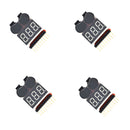 1pcs or 4pcs Hot Sell 2s 2s 3s 4s 5s 6s 7s 8S 1-8S LED Low Voltage Buzzer Alarm Lipo Voltage Indicator Checker Tester Wholesale