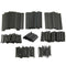 127pcs Heat Shrink Tube Wires Shrinking Wrap Tubing Wire Connect Cover Protection Cable Electric Cable Waterproof Shrinkable 2:1