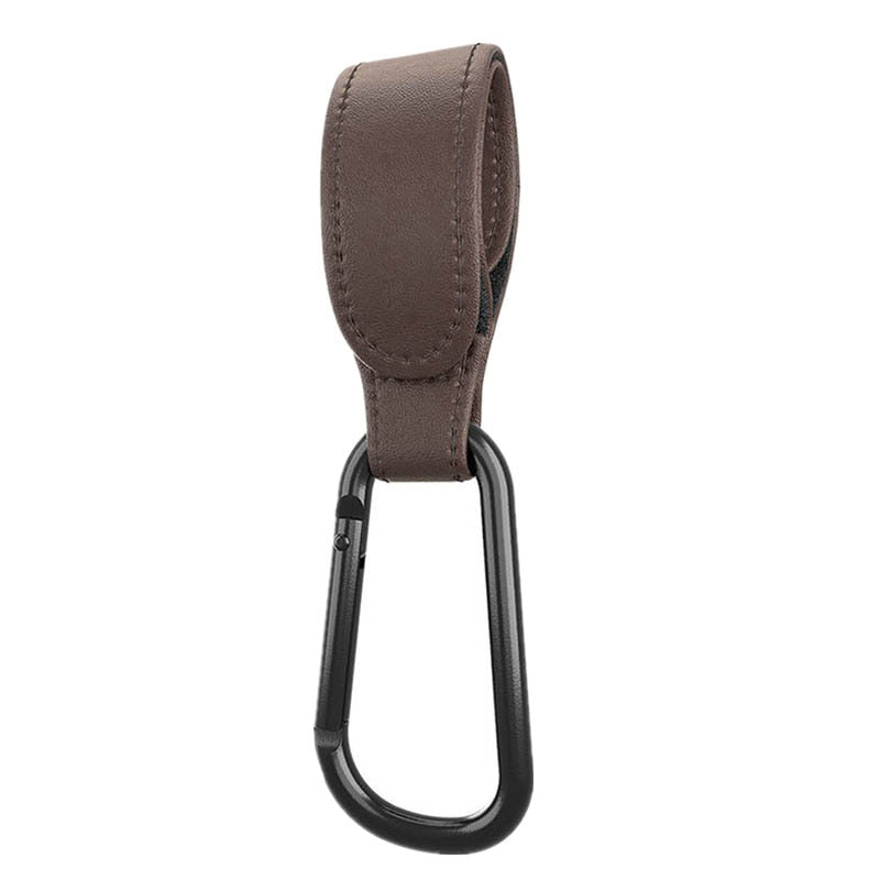 1/2pcs PU Leather Baby Bag Stroller Hook Pram Rotate 360 Degree Rotatable Cart Organizer Pram Hook Stroller Accessories
