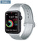 Silicone Bracelet Band For Apple Watch Strap 8 7 6 5 4 3 2 SE 42MM 38MM 44MM 40MM Strap For iWatch 41MM 45MM Smart Watch correa