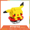 Disney DIY LinaBell assembly buildding blocks Goofy Pluto Anime Mini Action Figures Educational Toys kids Birthday Gifts