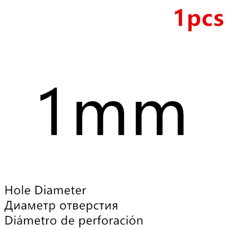 High Quality Hole Puncher Leather Hole Punch Round Steel Leather Craft Hollow Hole Punch 1mm-25mm Gaskets Plastic Rubber Tools