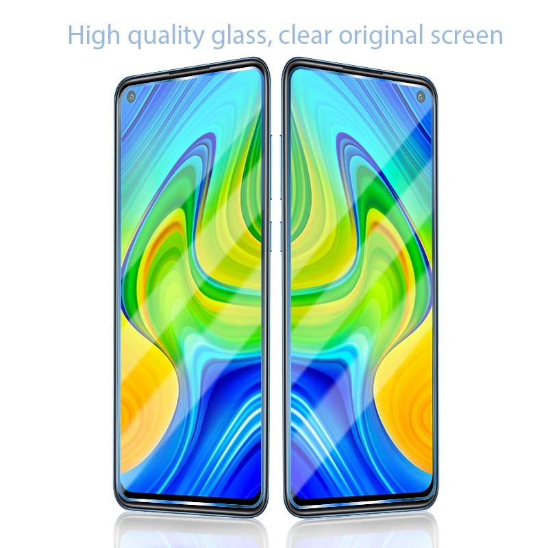 6in1 Protective Glass for Xiaomi Redmi Note 11 10 9 Pro 10S 9S 8 Camera Screen Protector For Redmi 9C NFC 9T 9A 9AT 10C Glass
