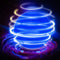 Flying Ball Boomerang Flyorb Magic With LED Lights Drone Hover Ball Stress Release Flying Spinner Fidget Toys Kids Family Gifts