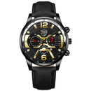 2022 Fashion Mens Stainless Steel Watches Luxury Men Sports Quartz Wrist Watch Male Business Casual Leather Watch reloj hombre