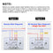 Tuya Smart Switch WiFi Touch Sensor Wall Light Switches 110V/220V NO Neutral Wire Need Voice Control Support Alexa Google Home