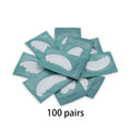 OWOSC 100PCS V Shaped Eyelash Patches Hydrogel Gel Eye Patches Wholesale false Eyelash Extension Under Eye Pads Makeup Tools