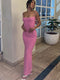 Hugcitar Satin Slip Sleeveless Backless Slim Sexy Maxi Dress 2022 Spring Women  Party Y2K Concise Bodycon Elegant  Clothing