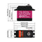 1X Waterproof Servo 20Kg 25Kg 30Kg 35Kg 40Kg High Speed servo Metal Gear Digital Servo RC Baja Servo For 1/8 1/10 Scale RC Cars