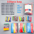 2:1,Heat Shrink Tubing,127/135/164/328/530/625 PCS,Insulated Polyolefin Sheathed,Electronic DIY Kit,Electrical Connection Tubing