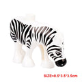 Big Building Block Accessories Chicken Duck Dog Cat Bird Cattle Sheep Zebra Rhinoceros Insect Zoo Series DIY Duploes Toy Gift