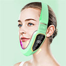 Facial Lifting Device LED Photon Therapy Facial Slimming Vibration Massager Double Chin V Face Shaped Cheek Lift  Belt Machine