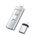 KOOTION U21 Type C USB Flash Drives 32GB 64GB 128GB 256GB OTG Pen Drive Memory Stick USB Key 3.0 Pendrive For Android PC Laptop