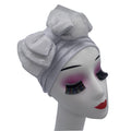 Shinning Multi-layer Bowknot Turban Cap for Woman Fashion African Headtie Nigeria Wedding Turbans Hat Muslim Headwrap Bonnet