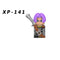 KT1007 KT1009 KT1011 KT1020 KF6142 Dragon Ball Z Goku Vegeta Trunks Kuririn Mini Action toy Figures Kids Assemble dolls Gifts