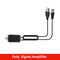 Kebidumei TV Antenna  4K 8K 25DB High Gain HD TV DTV Box Digital  EU Plug 3000 Miles Booster Active Indoor Aerial Flat Design