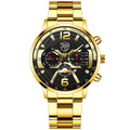 2022 Fashion Mens Stainless Steel Watches Luxury Men Sports Quartz Wrist Watch Male Business Casual Leather Watch reloj hombre